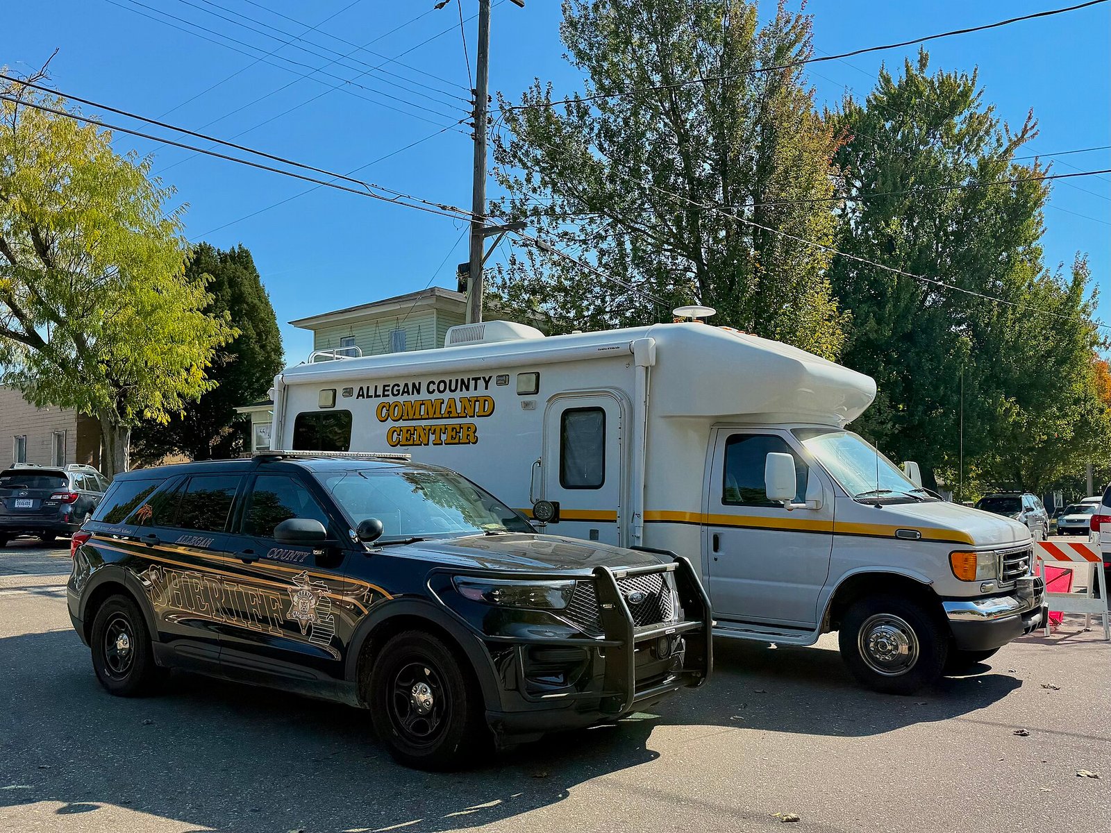 Sheriff patrol vehicle
